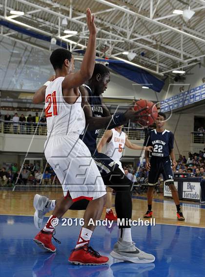 Thumbnail 2 in Hamilton Heights Christian Academy vs. Oak Hill Academy (Dr Pepper Classic) photogallery.