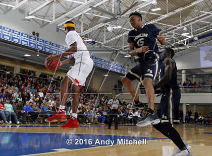 Thumbnail 1 in Hamilton Heights Christian Academy vs. Oak Hill Academy (Dr Pepper Classic) photogallery.