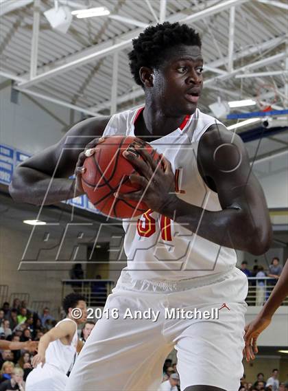Thumbnail 3 in Hamilton Heights Christian Academy vs. Oak Hill Academy (Dr Pepper Classic) photogallery.