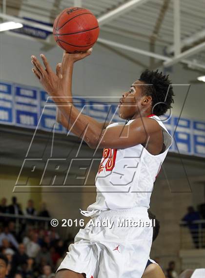 Thumbnail 1 in Hamilton Heights Christian Academy vs. Oak Hill Academy (Dr Pepper Classic) photogallery.