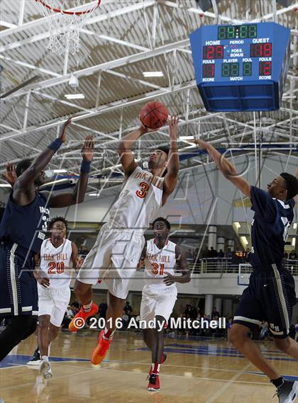 Thumbnail 3 in Hamilton Heights Christian Academy vs. Oak Hill Academy (Dr Pepper Classic) photogallery.