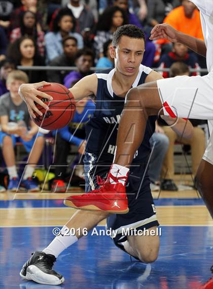 Thumbnail 2 in Hamilton Heights Christian Academy vs. Oak Hill Academy (Dr Pepper Classic) photogallery.
