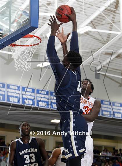 Thumbnail 1 in Hamilton Heights Christian Academy vs. Oak Hill Academy (Dr Pepper Classic) photogallery.