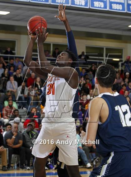 Thumbnail 2 in Hamilton Heights Christian Academy vs. Oak Hill Academy (Dr Pepper Classic) photogallery.