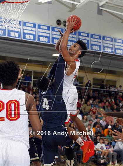 Thumbnail 2 in Hamilton Heights Christian Academy vs. Oak Hill Academy (Dr Pepper Classic) photogallery.