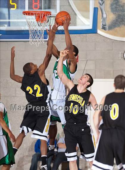 Thumbnail 3 in Ribet Academy vs Temecula Valley (MaxPreps Holiday Classic) photogallery.