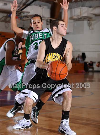 Thumbnail 2 in Ribet Academy vs Temecula Valley (MaxPreps Holiday Classic) photogallery.