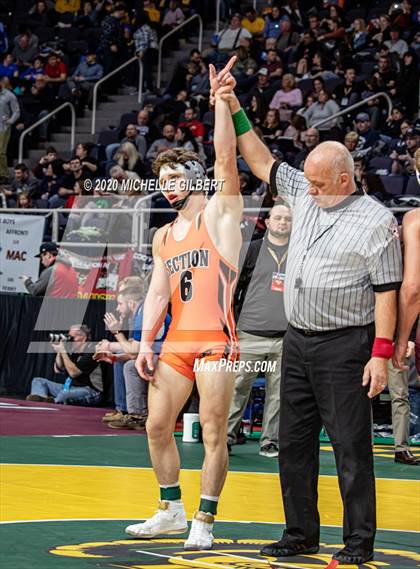 Thumbnail 3 in NYSPHSAA D2 Round 2 (145lbs to 285lbs) photogallery.