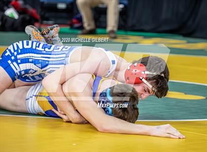 Thumbnail 2 in NYSPHSAA D2 Round 2 (145lbs to 285lbs) photogallery.