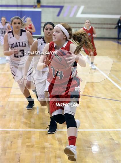 Thumbnail 1 in Idalia vs. Otis  (CHSAA 1A District Playoff) photogallery.