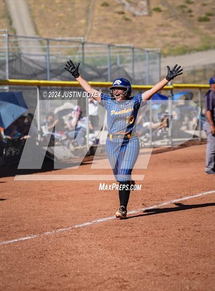 Thumbnail 3 in Pahranagat Valley vs Carlin (NIAA Class 1A State Playoff Game 2) photogallery.