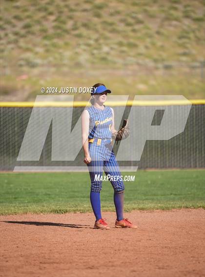 Thumbnail 3 in Pahranagat Valley vs Carlin (NIAA Class 1A State Playoff Game 2) photogallery.