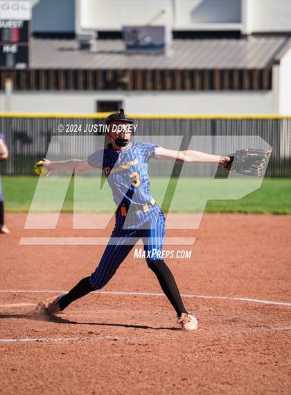 Thumbnail 2 in Pahranagat Valley vs Carlin (NIAA Class 1A State Playoff Game 2) photogallery.
