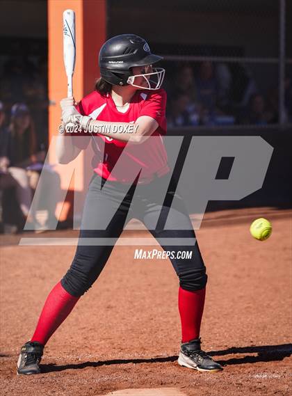 Thumbnail 2 in Pahranagat Valley vs Carlin (NIAA Class 1A State Playoff Game 2) photogallery.