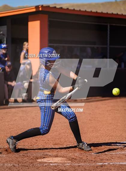 Thumbnail 3 in Pahranagat Valley vs Carlin (NIAA Class 1A State Playoff Game 2) photogallery.
