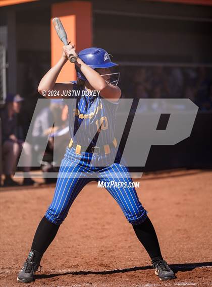 Thumbnail 2 in Pahranagat Valley vs Carlin (NIAA Class 1A State Playoff Game 2) photogallery.
