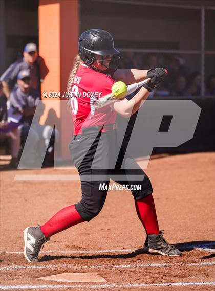 Thumbnail 2 in Pahranagat Valley vs Carlin (NIAA Class 1A State Playoff Game 2) photogallery.