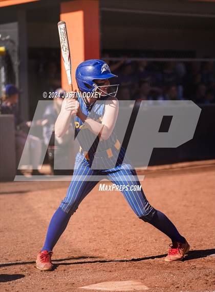 Thumbnail 2 in Pahranagat Valley vs Carlin (NIAA Class 1A State Playoff Game 2) photogallery.