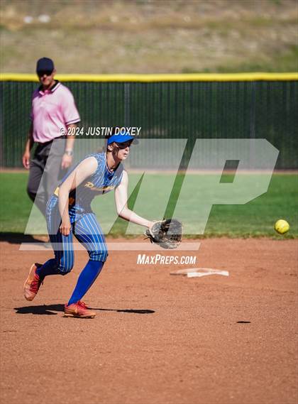 Thumbnail 1 in Pahranagat Valley vs Carlin (NIAA Class 1A State Playoff Game 2) photogallery.