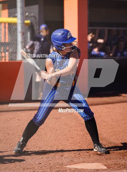 Thumbnail 1 in Pahranagat Valley vs Carlin (NIAA Class 1A State Playoff Game 2) photogallery.