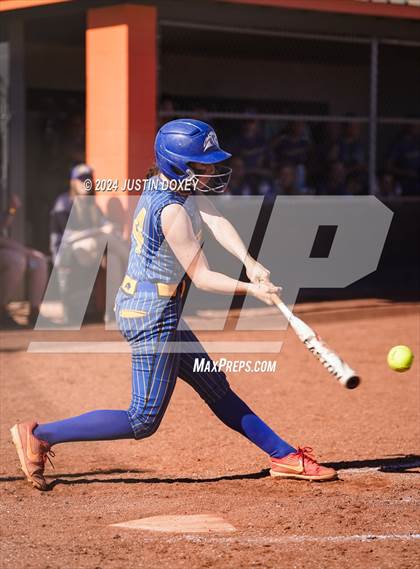 Thumbnail 3 in Pahranagat Valley vs Carlin (NIAA Class 1A State Playoff Game 2) photogallery.