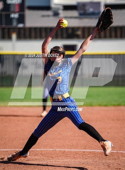 Thumbnail 1 in Pahranagat Valley vs Carlin (NIAA Class 1A State Playoff Game 2) photogallery.
