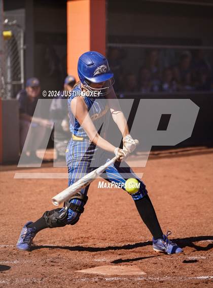 Thumbnail 2 in Pahranagat Valley vs Carlin (NIAA Class 1A State Playoff Game 2) photogallery.