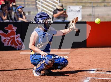 Thumbnail 1 in Pahranagat Valley vs Carlin (NIAA Class 1A State Playoff Game 2) photogallery.