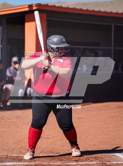 Thumbnail 2 in Pahranagat Valley vs Carlin (NIAA Class 1A State Playoff Game 2) photogallery.