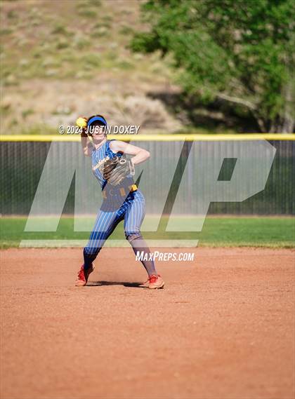 Thumbnail 3 in Pahranagat Valley vs Carlin (NIAA Class 1A State Playoff Game 2) photogallery.