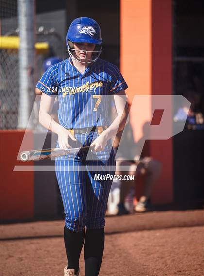 Thumbnail 3 in Pahranagat Valley vs Carlin (NIAA Class 1A State Playoff Game 2) photogallery.