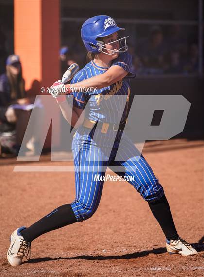 Thumbnail 3 in Pahranagat Valley vs Carlin (NIAA Class 1A State Playoff Game 2) photogallery.