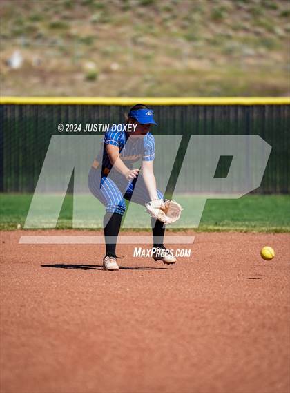 Thumbnail 1 in Pahranagat Valley vs Carlin (NIAA Class 1A State Playoff Game 2) photogallery.