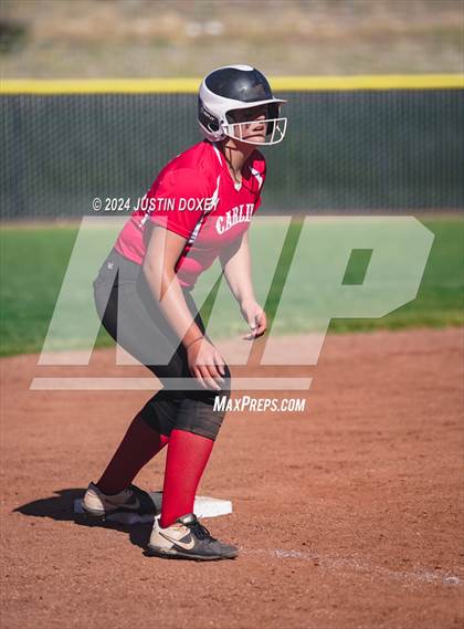 Thumbnail 3 in Pahranagat Valley vs Carlin (NIAA Class 1A State Playoff Game 2) photogallery.
