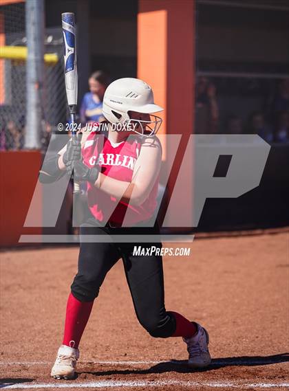 Thumbnail 2 in Pahranagat Valley vs Carlin (NIAA Class 1A State Playoff Game 2) photogallery.