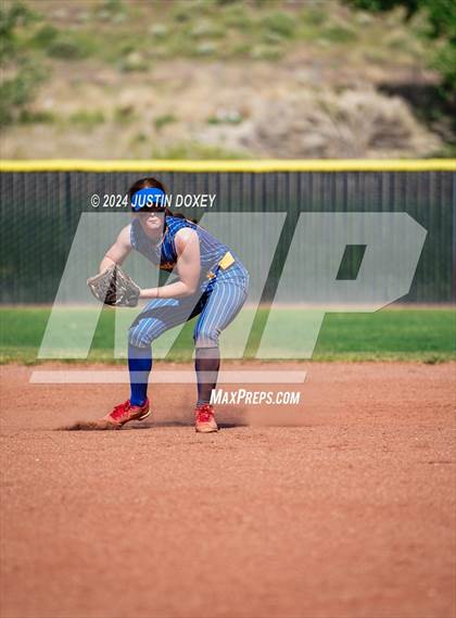 Thumbnail 3 in Pahranagat Valley vs Carlin (NIAA Class 1A State Playoff Game 2) photogallery.