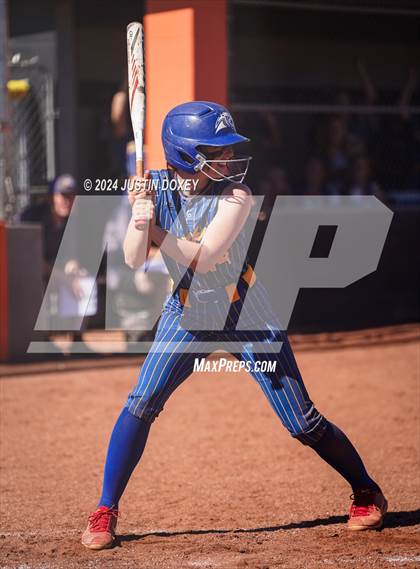 Thumbnail 3 in Pahranagat Valley vs Carlin (NIAA Class 1A State Playoff Game 2) photogallery.