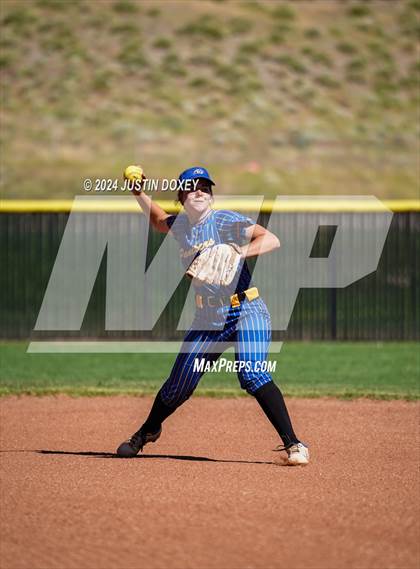 Thumbnail 1 in Pahranagat Valley vs Carlin (NIAA Class 1A State Playoff Game 2) photogallery.