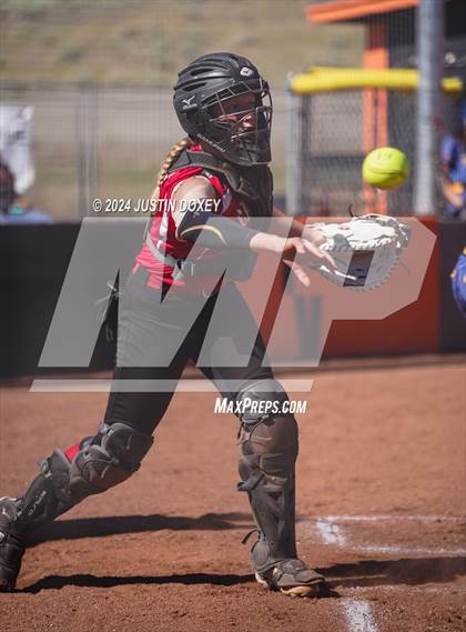 Thumbnail 1 in Pahranagat Valley vs Carlin (NIAA Class 1A State Playoff Game 2) photogallery.