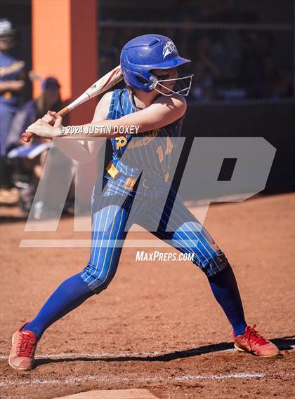 Thumbnail 2 in Pahranagat Valley vs Carlin (NIAA Class 1A State Playoff Game 2) photogallery.