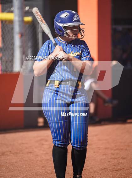 Thumbnail 3 in Pahranagat Valley vs Carlin (NIAA Class 1A State Playoff Game 2) photogallery.