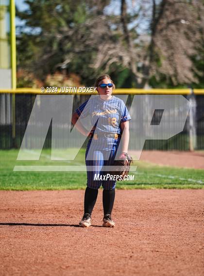 Thumbnail 2 in Pahranagat Valley vs Carlin (NIAA Class 1A State Playoff Game 2) photogallery.