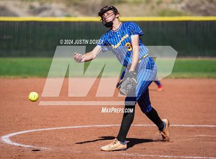 Thumbnail 2 in Pahranagat Valley vs Carlin (NIAA Class 1A State Playoff Game 2) photogallery.