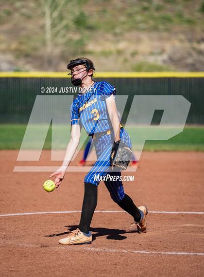 Thumbnail 1 in Pahranagat Valley vs Carlin (NIAA Class 1A State Playoff Game 2) photogallery.