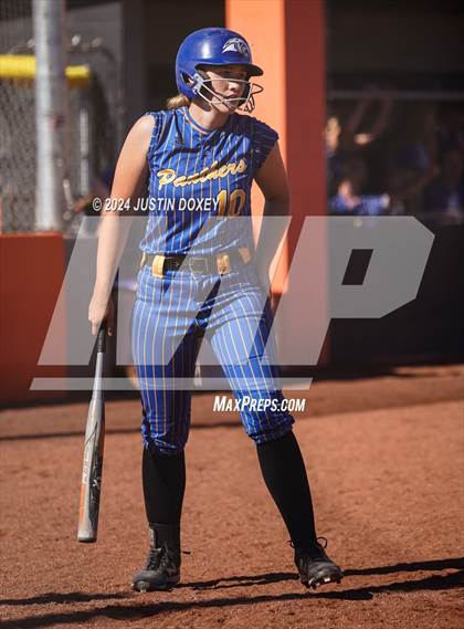 Thumbnail 3 in Pahranagat Valley vs Carlin (NIAA Class 1A State Playoff Game 2) photogallery.