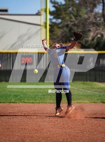 Thumbnail 1 in Pahranagat Valley vs Carlin (NIAA Class 1A State Playoff Game 2) photogallery.