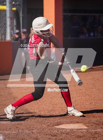 Thumbnail 1 in Pahranagat Valley vs Carlin (NIAA Class 1A State Playoff Game 2) photogallery.