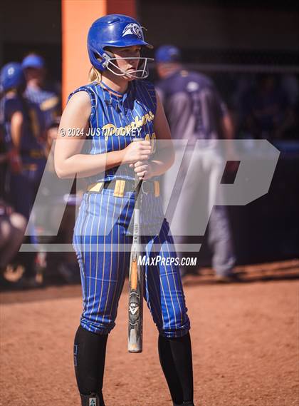 Thumbnail 2 in Pahranagat Valley vs Carlin (NIAA Class 1A State Playoff Game 2) photogallery.