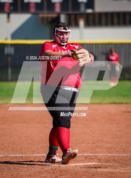 Thumbnail 1 in Pahranagat Valley vs Carlin (NIAA Class 1A State Playoff Game 2) photogallery.
