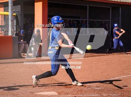 Thumbnail 2 in Pahranagat Valley vs Carlin (NIAA Class 1A State Playoff Game 2) photogallery.